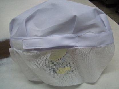 หมวก - หมวกแปดเหลี่ยมตาข่ายท้ายทอย