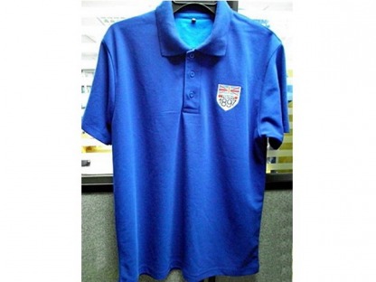 ตัดเสื้อ ตามสั่่ง - <p>เสื้อยืดคอโปโลสีน้ำเงิน</p>
