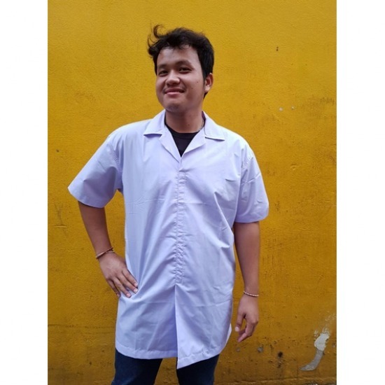 โรงงานผลิตเสื้อยูนิฟอร์ม - เอส.วี.ซี.อิมพีเรียล - เสื้อกาวน์แขนสั้น
