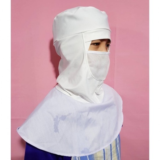 หมวกคลุมบ่า ติดผ้าปิดปาก หมวกคลุมบ่า ติดผ้าปิดปาก  หมวกคลุมบ่า  ผลิตหมวกคลุมบ่า  หมวกคลุมผมโรงงานอาหาร  หมวกสำหรับอุตสาหกรรมอาหาร  หมวกตาข่ายคลุมผม โรงงาน  หมวกโรงงานอุตสาหกรรม  โรงงานผลิตหมวก 